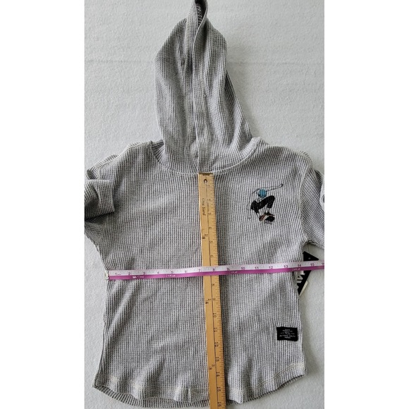 Tony Hawk Color Gray Hoodie Sweatshirt Boy Size Medium NWT - Picture 2 of 8